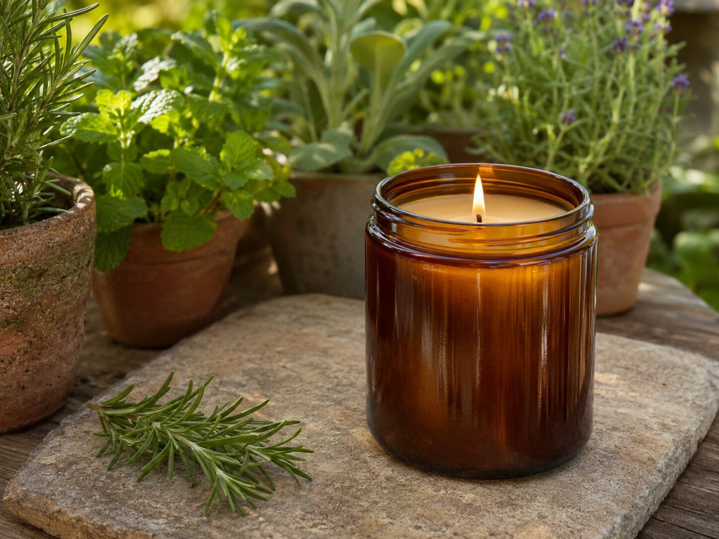 Herb Garden Soy Candle