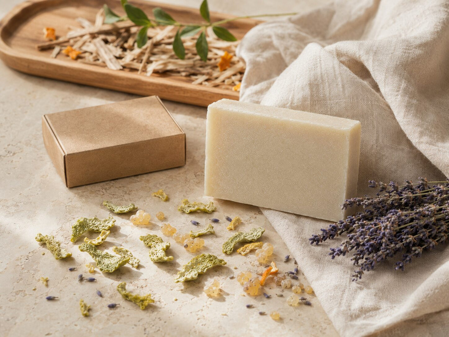 Sunlit Linen Tallow Soap