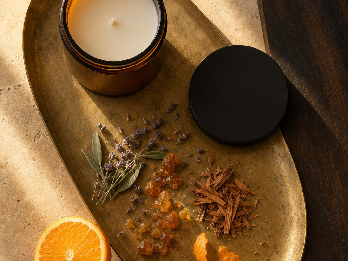 Golden Hour Soy Candle