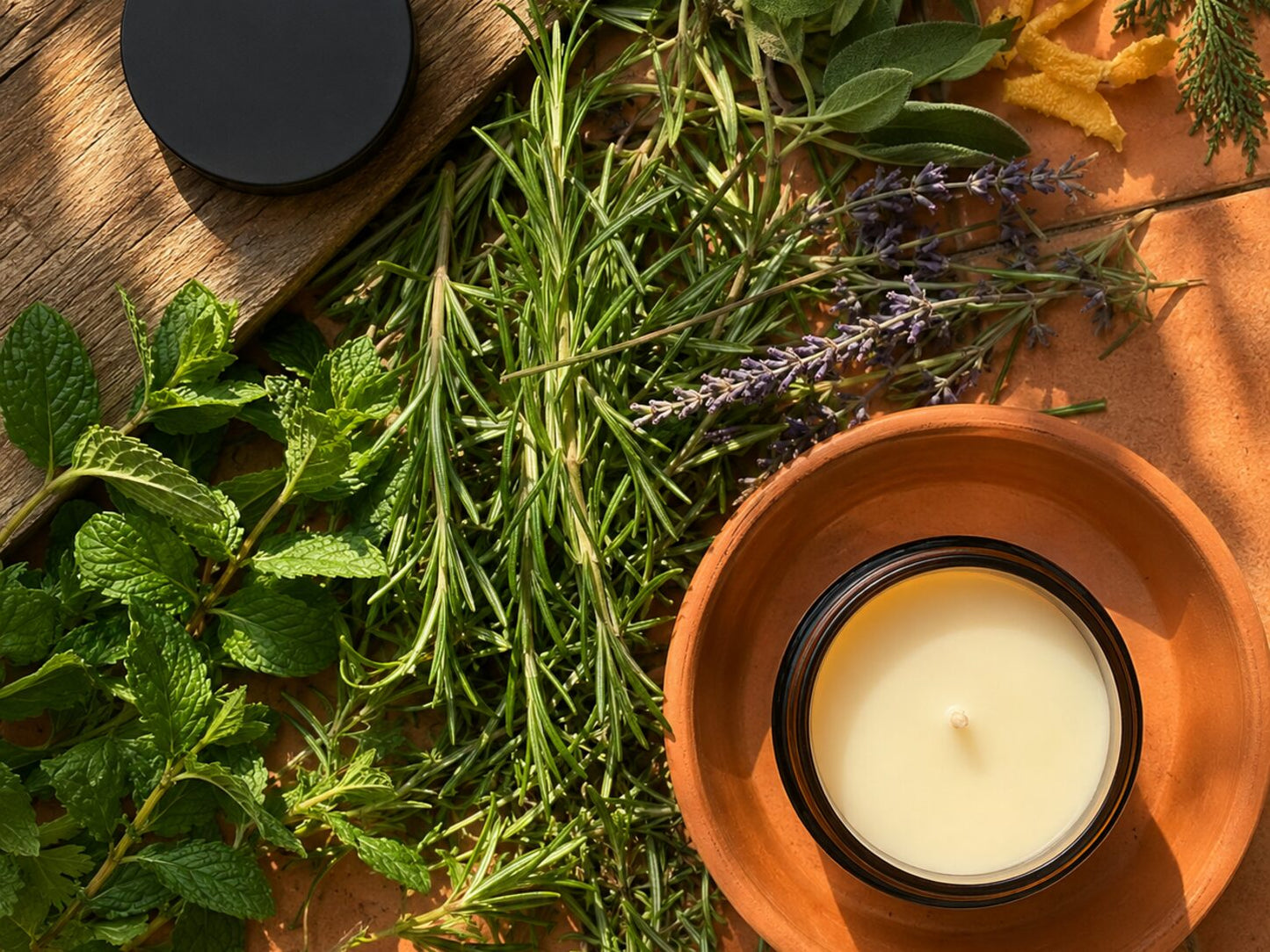 Herb Garden Soy Candle