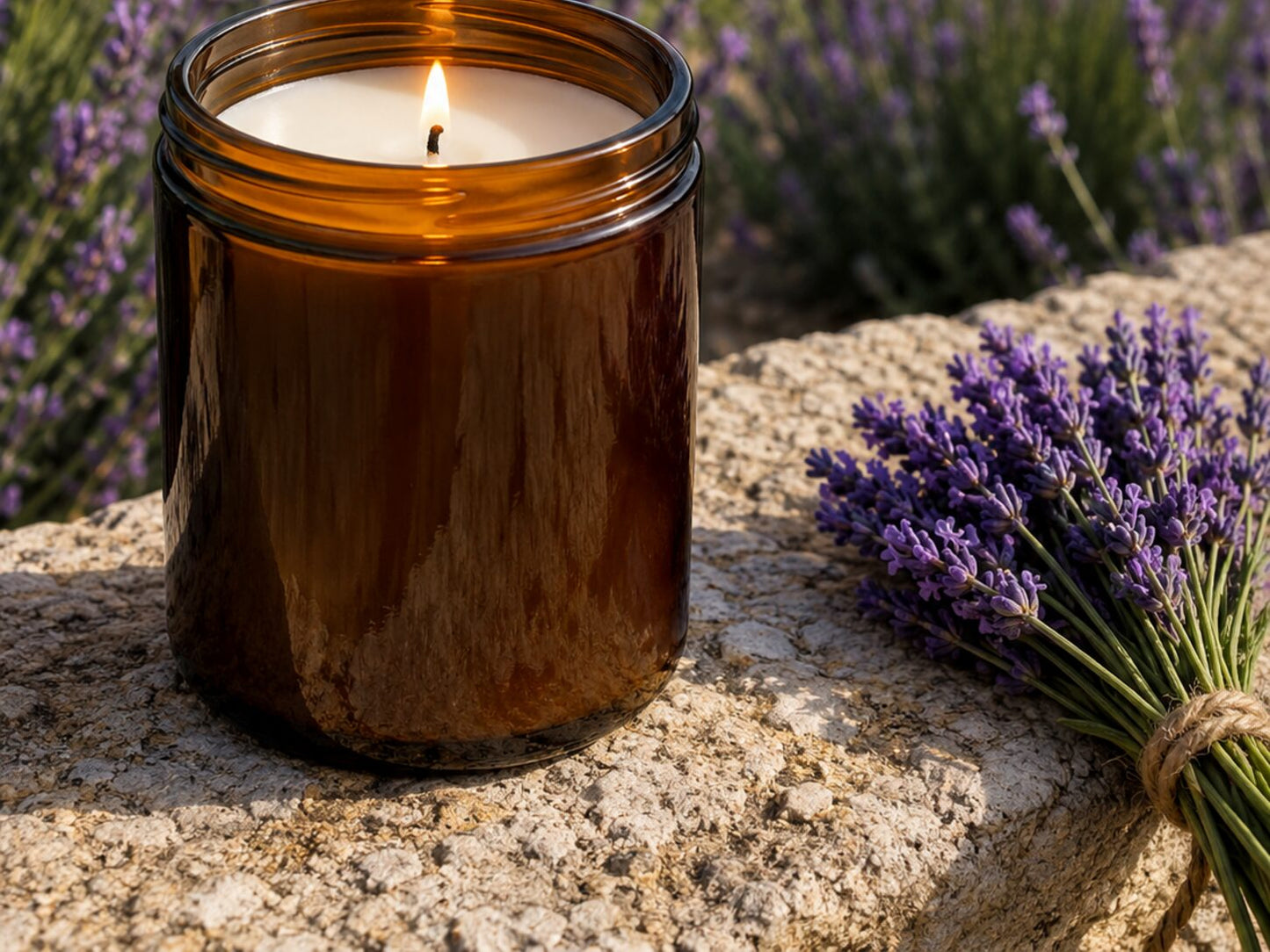Lavender Fields Soy Candle