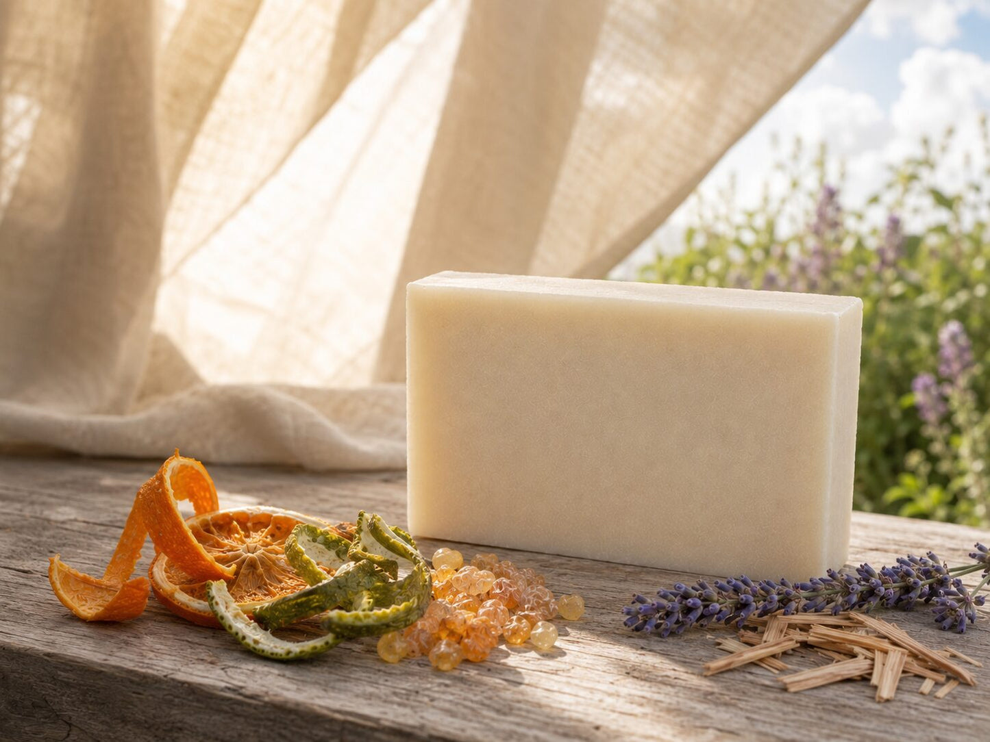 Sunlit Linen Tallow Soap
